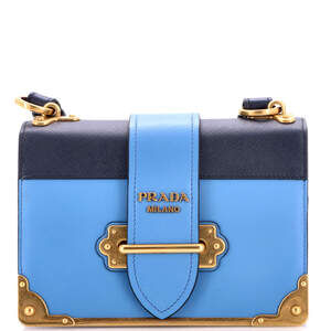 Prada Cahier Crossbody Bag Leather And #257858P12B